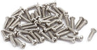 50pcs M2.5x10mm Stainless Steel Phillips Round Pan Head Self Tapping Screws Bolts