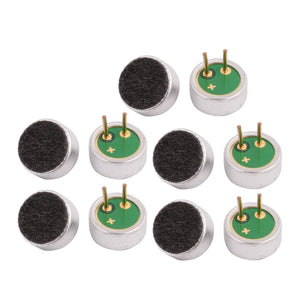 6 x 2.7mm 30-44dB Electret Condensator Microfon cu Sensibilitate Înaltă Pickup 10Pcs