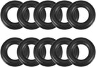 Nitrile Rubber O-Rings 19mm OD 11mm ID 4mm Width, Metric Sealing Gasket for Automotive Machine Plumbing, Pack of 10