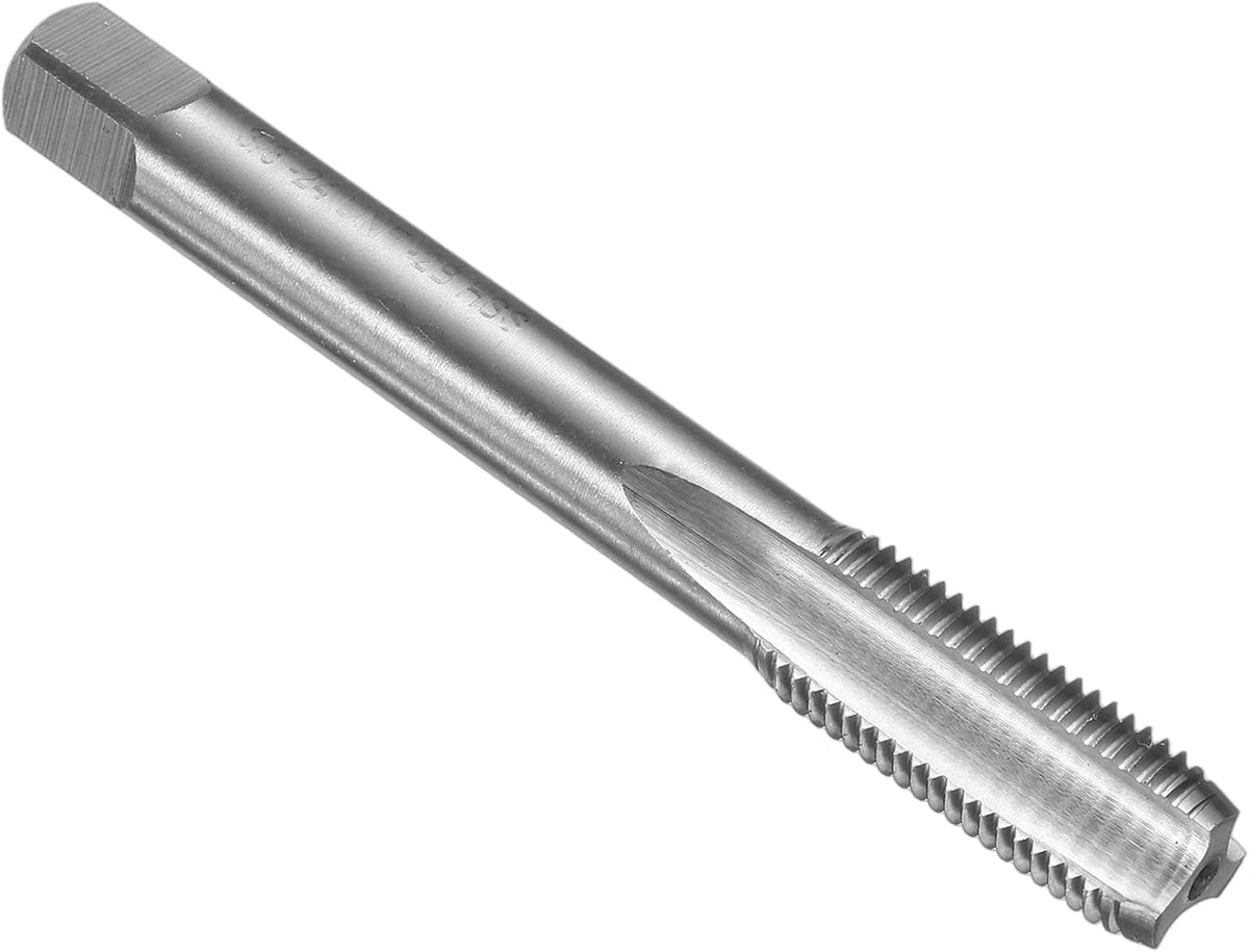 Hand Bottom Tap 3/8-24 UNF 2B Thread Bottoming Style Threading Taps High Speed Steel HSS6542 Straight Flutes Screw Tapping Tool
