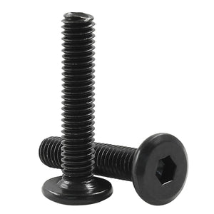 LinkMejor M6 x 30mm platkop schroefkoppens, 20 stuks