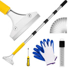 LinkMejor Scraper Tool 5.4 ft (65 in), säädettävä lattiascraper
