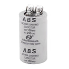 a13121800ux0632 Polypropylene Film Cylindrical Motor Start Capacitor, 250V AC, 100 uf, 100 MFD