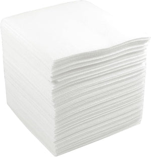 100 Pcs PCB Clean Cleanroom Wiper Cleanroom Cloth Wipes 250mm x 250mm White