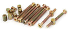 M6x65mm 45mm Long Thread Hex Key Drive Socket Furniture Bolt w Barrel Nut 10 Set
