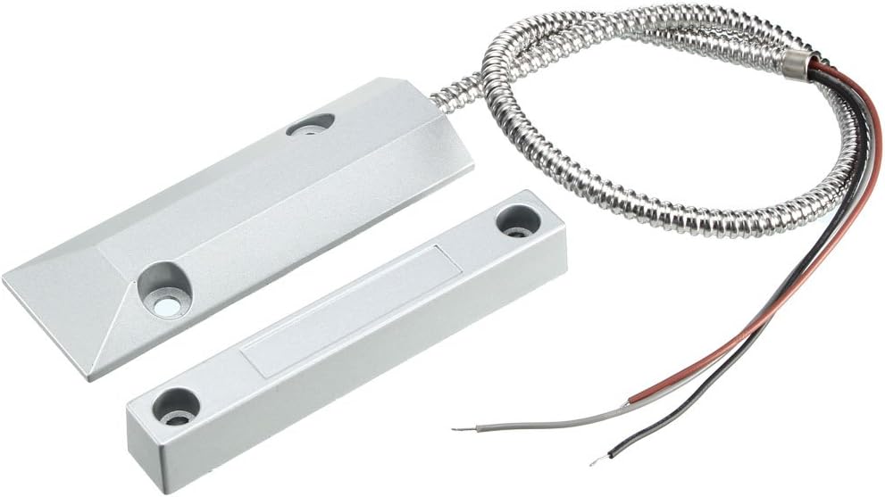 Rolling Door Contact Magnetic Reed Switch Alarm with 3 Wires for N.O./N.C. Applications OC-55