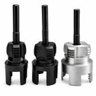 3Pcs Kit de Herramienta de Tornillo de Tubería de PVC, Doble Función Interna