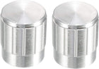 2Pcs 16x14mm Aluminum Alloy Potentiometer Rotary Knob,for 6mm Diameter Shaft Guitar Volume Knob.