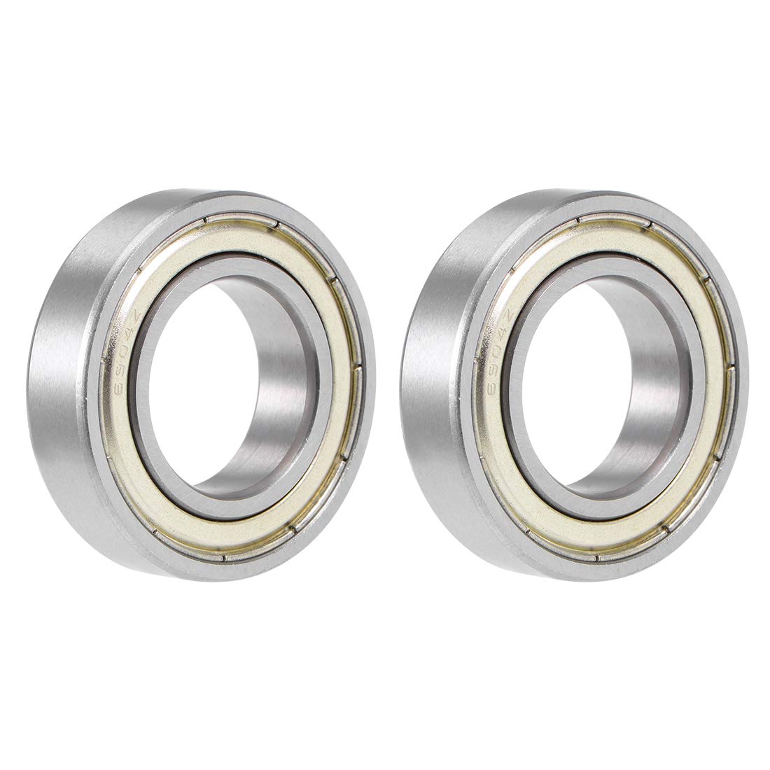 6904ZZ Deep Groove Ball Bearing 20x37x9mm Double Shielded Chrome Steel Bearings 2Pcs