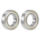 6904ZZ Deep Groove Ball Bearing 20x37x9mm Double Shielded Chrome Steel Bearings 2Pcs