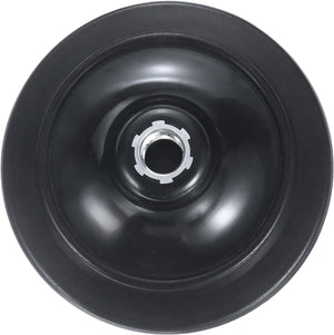 5 Polegadeira de Acrílico e Fita Adesiva para Pads de lixamento, com Rosca 5/8" para Pads de Polimento, Pintura e Brilho, Preto