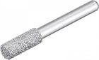 Diamond Mounted Points 60 Grit 8.5mm Brazed Grinder Cylinder Head 6mm Shank Grinding Rotary Bit Marble Stone Carving Tool