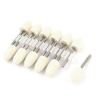 12 Pcs Shape Wool Felt Polishing Bits 10x18mm for Tool