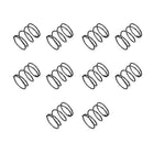 Compression Spring - 1.2mm Wire Dia, 18mm OD, 45mm Free Length Spring Steel Extension Spring,Black,10Pcs