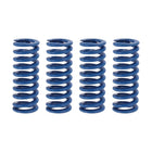 4 Pcs Blue Compression Springs, 1/2" OD, 1-1/4" Length, Light Load 3D Printer Compression Mould Die Springs for Mechanical Equipment Printer Accessories (0.052"x0.092" Coil Wire)