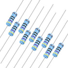 100Pcs 470 Ohm Resistor, 3W 1% Tolerance Metal Film Resistors, Lead, 5 Bands for DIY Electronic Projects and Experiments