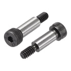 Alloy Steel Hexagon Socket Head Shoulder Screws Bolts, 1/2" Shoulder Length, 1/4" Shoulder Dia, #10-24 Thread, 6pcs