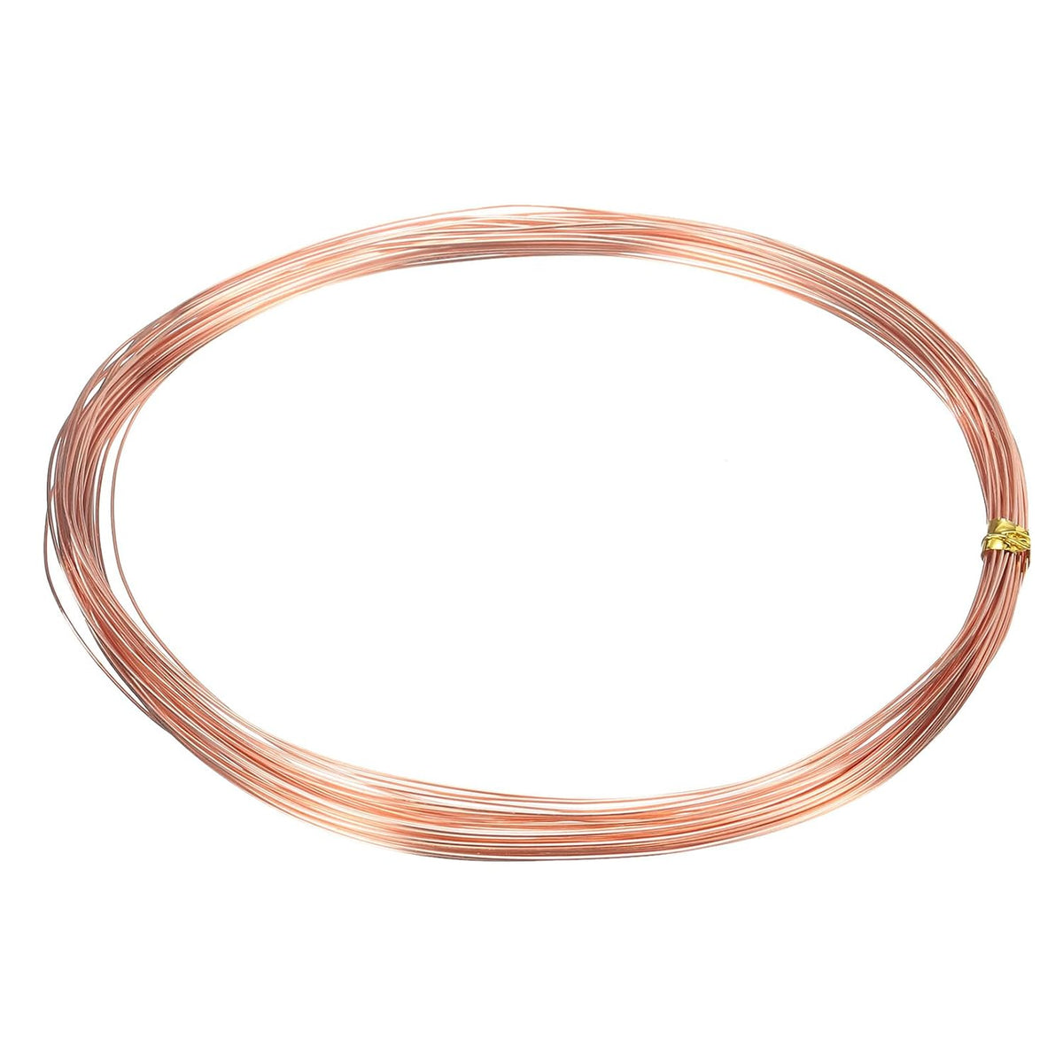 99.99% 25 Gauge 0.45mm Pure Copper Wire 10m/33 ft Soft Craft Copper Wire Tarnish Resistant Jewelry Wire for Jewelry Making Beading DIY Crafts Supplies, Copper