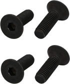 4pcs M8x25mm 10.9 Grade Flat Countersunk Head Hex Socket Left Hand Thread Bolt
