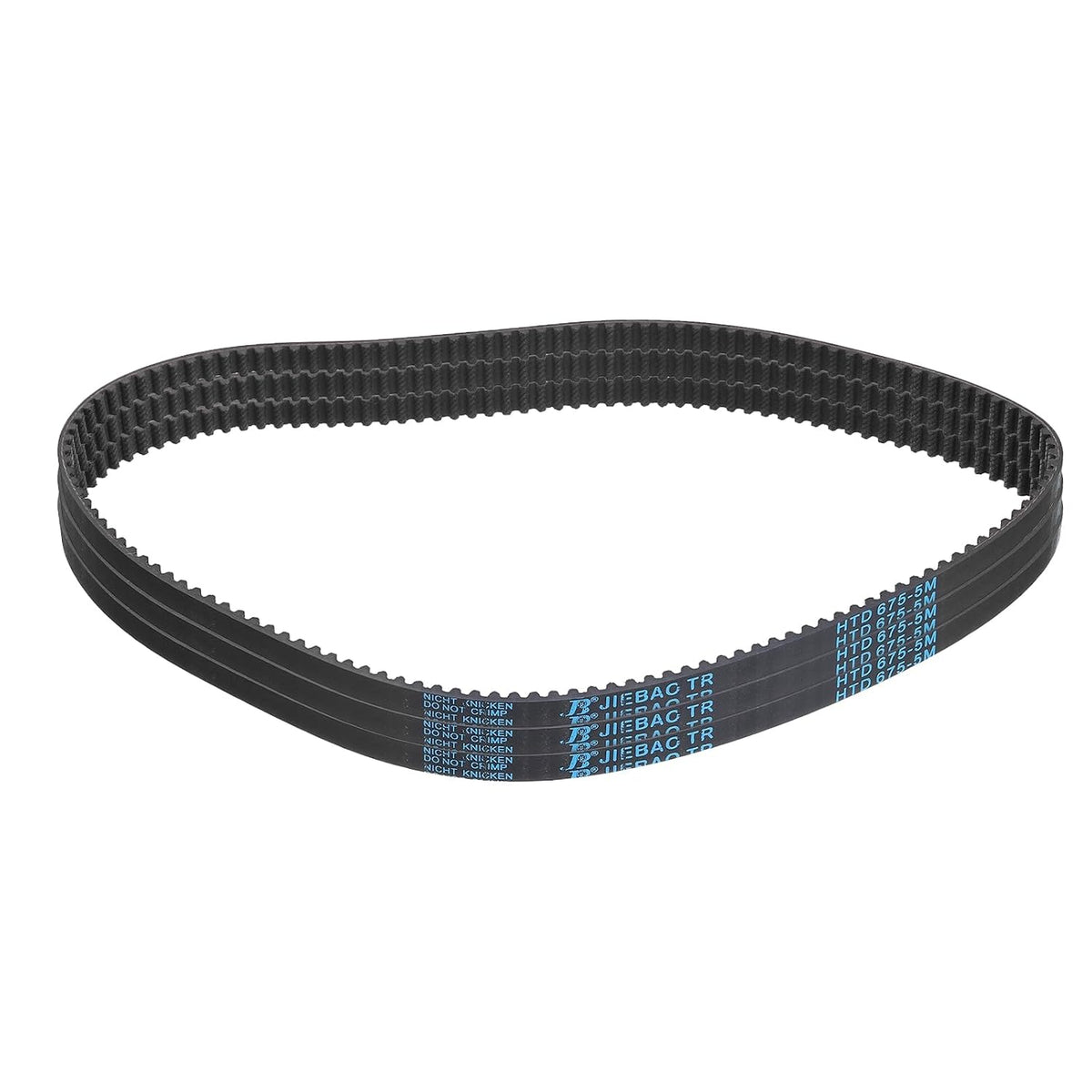 3pcs HTD-5M Rubber Timing Belt 135 Teeth, 675mm Pitch Length x 9mm Width x 3.6mm Height, Closed Loop Pulley Timing Belt