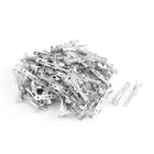SNB3.5-5 AWG 14-12 Wire Connector Non Insulated Fork Terminals 40 Pieces