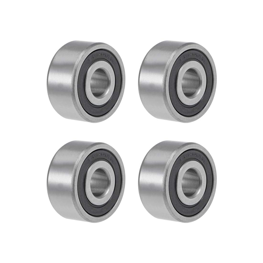 62200-2RS Deep Groove Ball Bearings 10mm x 30mm x 14mm Double Sealed Chrome Steel Z2 ABEC1 4pcs