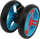 150mm Diameter Plastic Double Wheel Swivel Pulley Roller for 25mm Tube