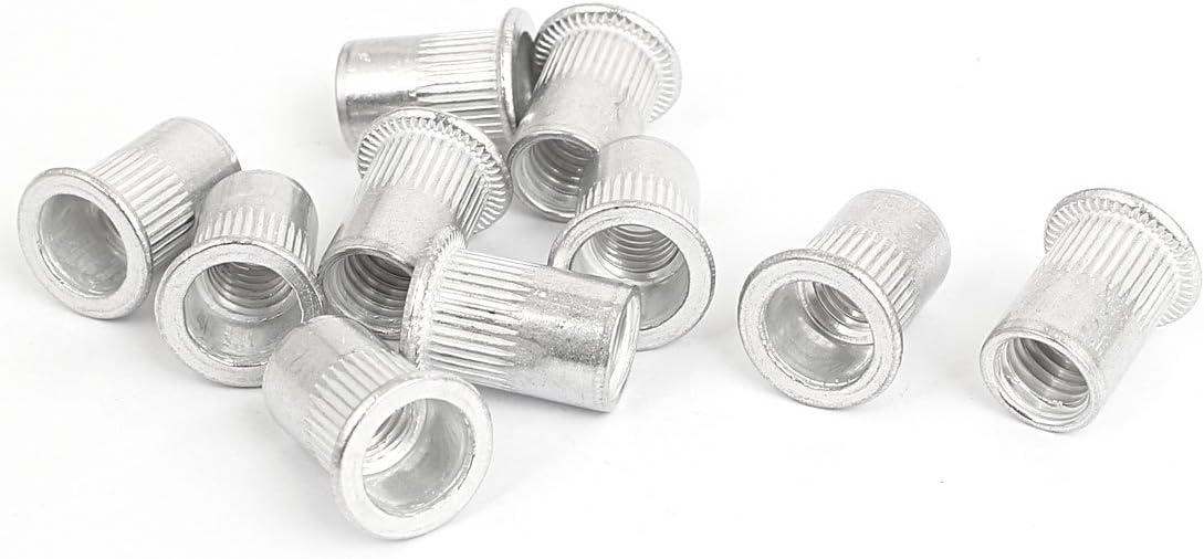 M10 Thread Aluminum Rivet Nut Insert Nutsert 10pcs