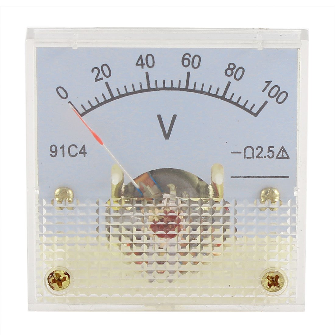 DC 0-100V Analogowy Panelomierz Napięcia Miarownik Napięcia Klasa 2.5