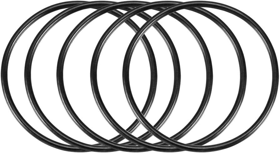 Nitrile Rubber O-Rings 78mm OD 71mm ID 3.5mm Width, Metric Sealing Gasket, Pack of 5