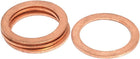 4pcs 30mmx40mmx1.5mm Copper Flat Ring Sealing Crush Washer Gasket