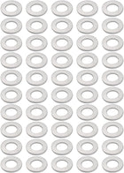 50Pcs 12mmx22mmx2mm Aluminum Motorcycle Hardware Drain Plug Washer