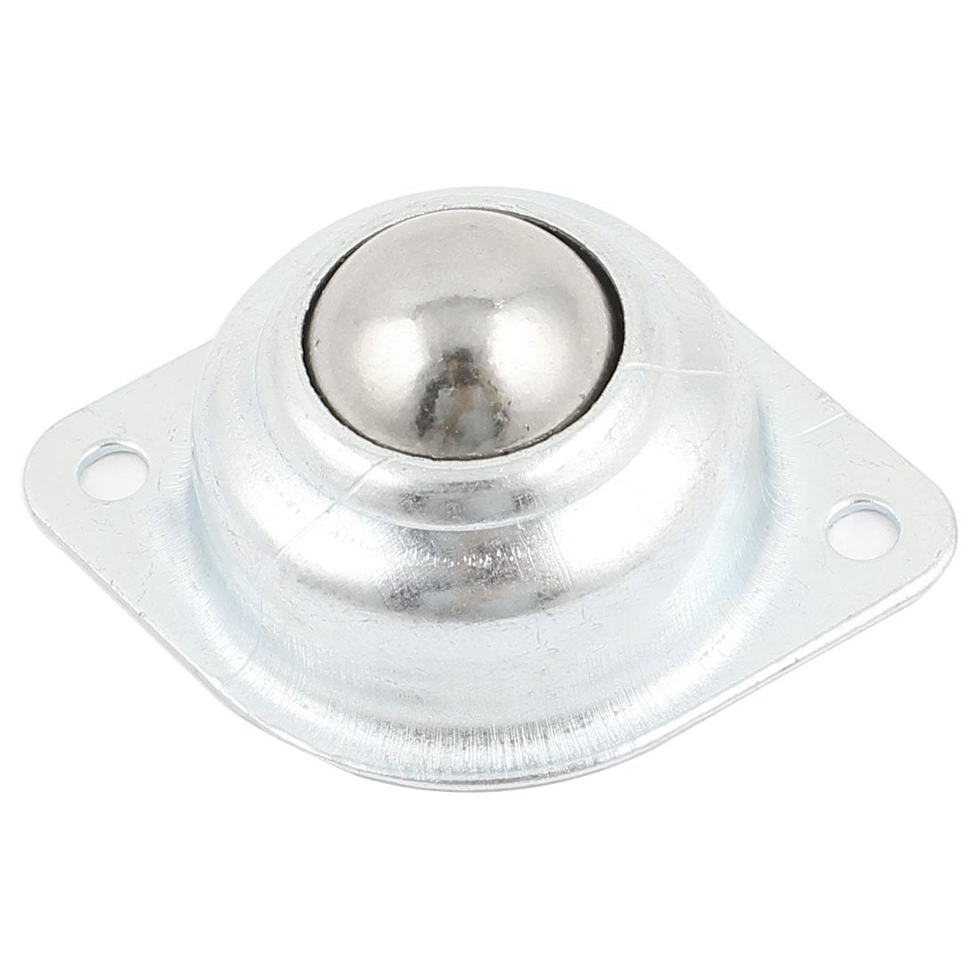 a14101000ux0614 Flange Mounted Fit Fixing Metal Eye Shape Ball Transfer Unit Roller, 1.57" Width, Plastic