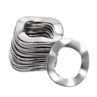20Pcs 0.31" x 0.51" x 0.01" 304 Stainless Steel Wave Spring Washer for Screw Bolt
