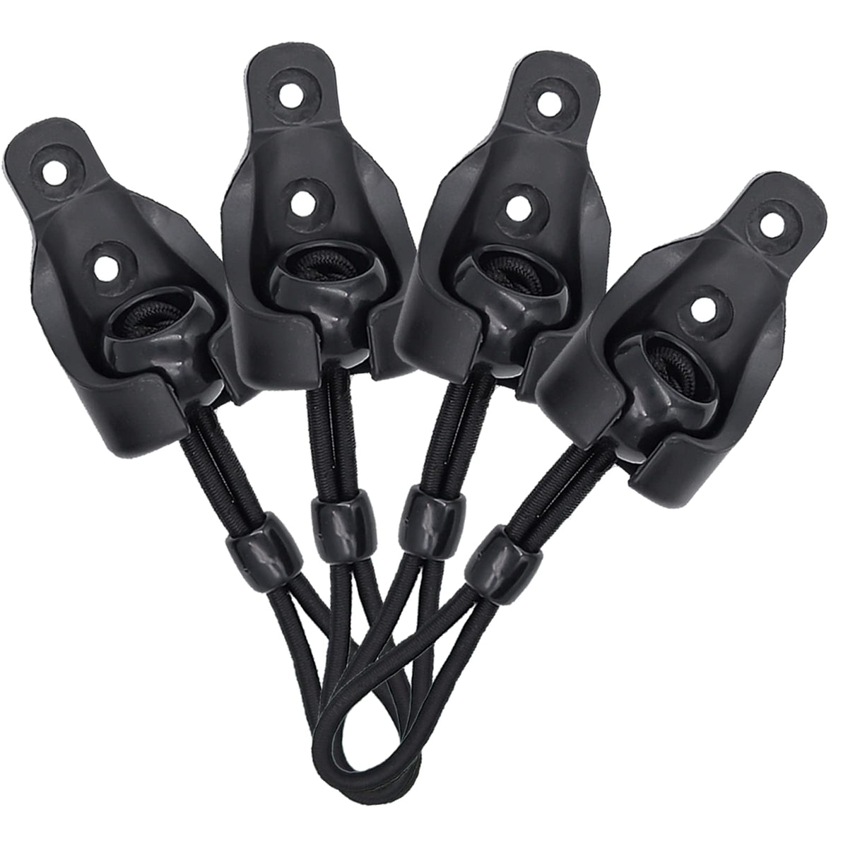 LinkMejor Bungee Kit + Son Kap, 2 Set, Siyah