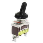 AC 250V 15A ON/ON 2P SPDT 1P2T 3 Terminals Toggle Switch with Waterproof Boot