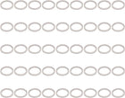 50Pcs 16mmx20mmx1.5mm Aluminum Motorcycle Hardware Drain Plug Washer