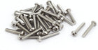 6#-32x7/8-inch 304 Stainless Steel Phillips Pan Head Bolts Machine Screws 40PCS