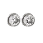 SF693ZZ Flanged Ball Bearing 3x8x4mm Double Shielded Stainless Steel Bearings 2pcs