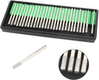3mm x 3mm Cylinder Head Buffing Bit Diamond Mounted Point 30 Pieces