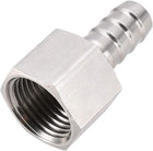 Stainless Steel Barb Hose Fitting Connector Adapter 12mm Barbed X G1/2 Female Pipe 1Pcs