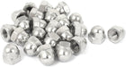 Hex Cap Nuts - 25Pcs 3/8"-16 Dome Nuts Stainless Steel Hexagon Decorative Cap Nut for Screws Bolts Silver Tone