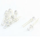 10PCS 3mm Head Dia Blue LED Lamp DIP Light Emitting Diodes