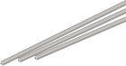 304 Stainless Steel Round Tube 3mm OD 1mm Wall Thickness 300mm Length 3 Pcs
