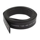 5M 16Ft 16mm Dia Rate 2:1 Polyolefin Heat Shrinking Tubing Black