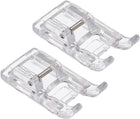 7303 Open Toe Satin Stitch Embroidery Sewing Machine Presser Foot, Sewing Machine Replace Accessories, 2Pcs