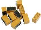 10 Pcs DC 12V Coil DPDT 8 Pin PCB General Purpose Power Relay HK19F