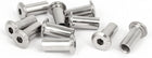 M8x22mm Metal Hexagon Hex Socket Head Barrel Nuts Furniture Fittings 10pcs