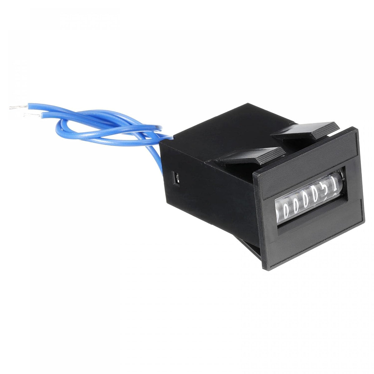 Electromagnetic Counter 7 Digit 0-9999999 Counting Range Electronic Pulse Counter Digital Counter Totalizer Electromagnetic Pulse Counter DC7-24V