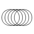 Nitrile Rubber O-Rings, 140mm OD 133mm ID 3.5mm Width, Metric Sealing Gasket, Pack of 5